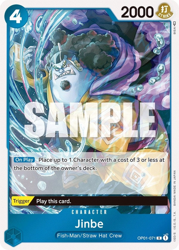 Jinbe (071) (1071) (OP01) - One Piece Card Game Single