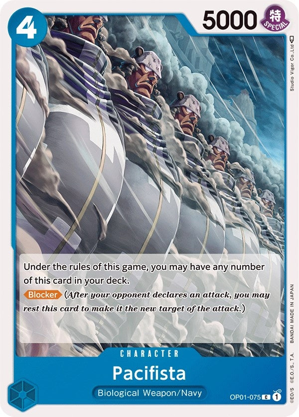 Pacifista (1075) (OP01) - One Piece Card Game Single