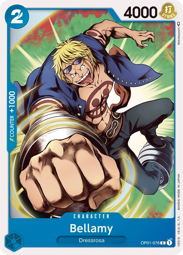 Bellamy (1076) (OP01) - One Piece Card Game Single