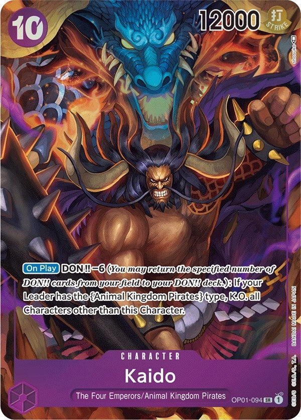 Kaido (094) (Parallel) (1094) (OP01) - One Piece Card Game Single