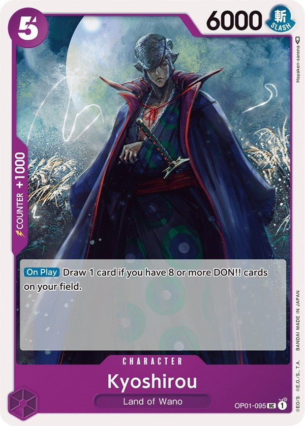 Kyoshirou (1095) (OP01) - One Piece Card Game Single
