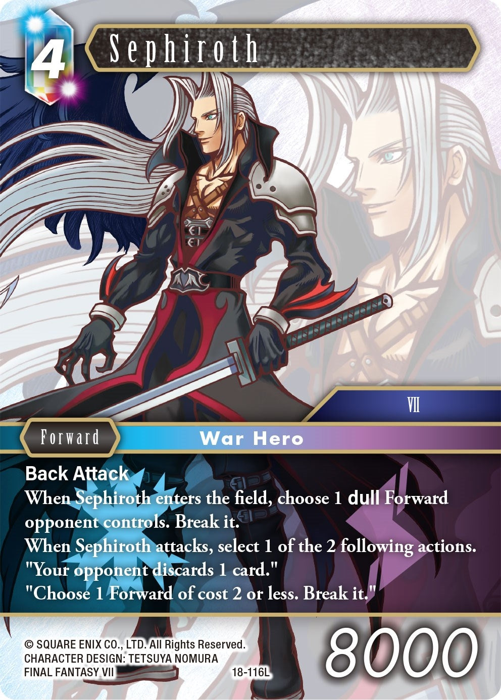 Sephiroth (18) [18] - Final Fantasy TCG Single