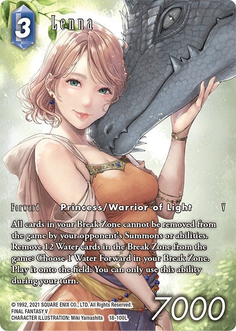 Lenna (Full Art) (18) [18] - Final Fantasy TCG Single