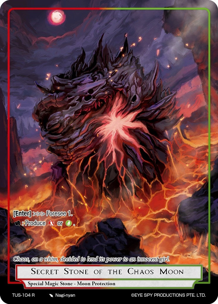 Secret Stone of the Chaos Moon (104) [TUS] - Force of Will Single