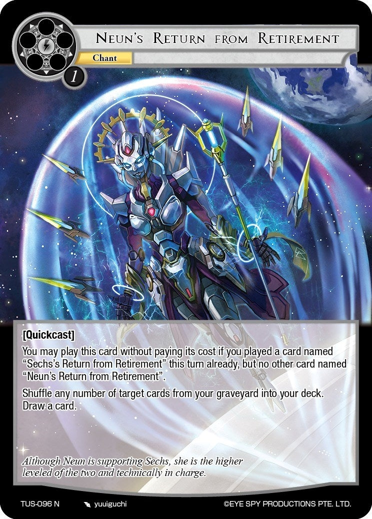 Neun’s Return from Retirement (96) [TUS] - Force of Will Single