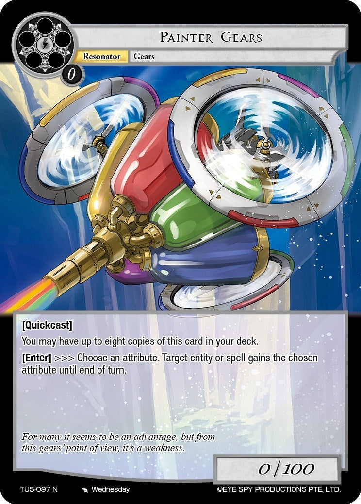 Painter Gears (97) [TUS] - Force of Will Single