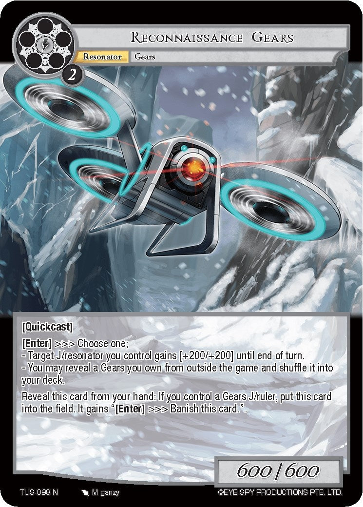 Reconnaissance Gears (98) [TUS] - Force of Will Single