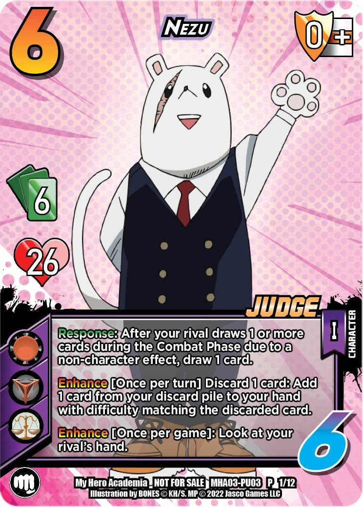 Nezu (Plus Ultra Pack 3 Judge) (3112) [MHAP] - UniVersus Single