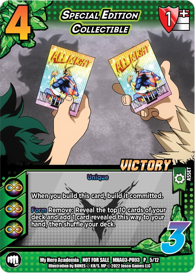 Special Edition Collectible (Plus Ultra Pack 3 Victory) (3512) [MHAP] - UniVersus Single