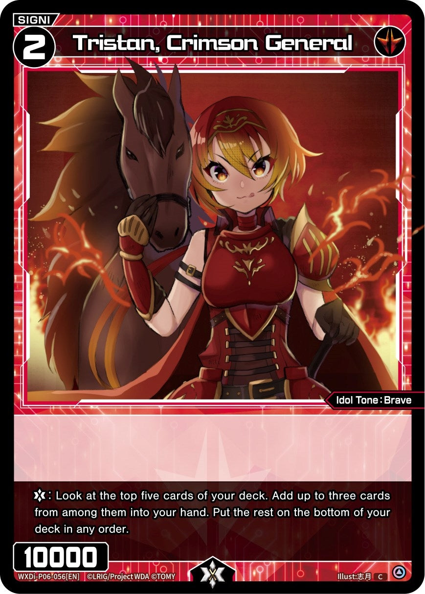 Tristan Crimson General (6056) [WXDi-P06] - WIXOSS Single