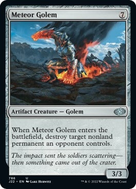 Meteor Golem (786) [J22] - MTG Single