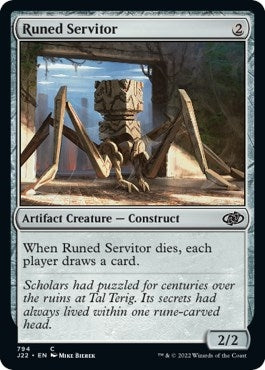 Runed Servitor (794) [J22] - MTG Single
