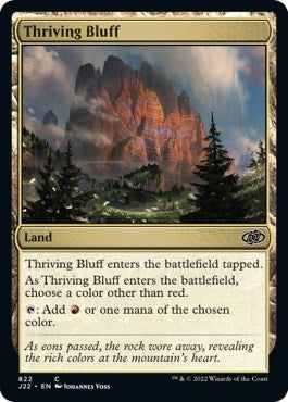 Thriving Bluff (822) [J22] - MTG Single