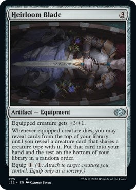 Heirloom Blade (775) [J22] - MTG Single
