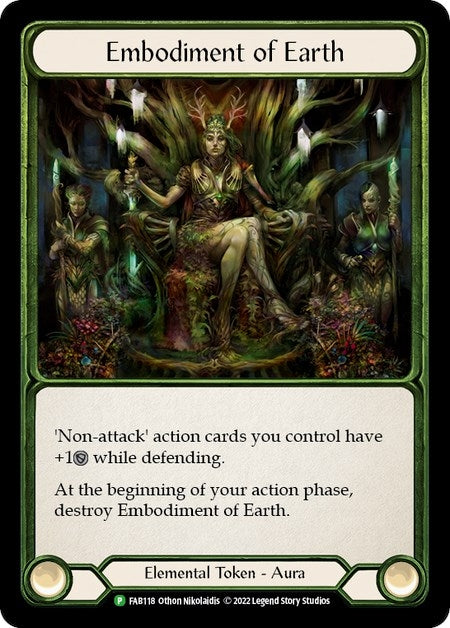 Embodiment of Earth (118) [PR] - Flesh and Blood TCG Single