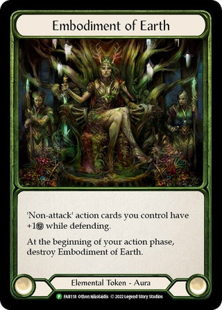 Embodiment of Earth (118) [PR] - Flesh and Blood TCG Single