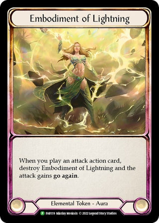 Embodiment of Lightning (119) [PR] - Flesh and Blood TCG Single
