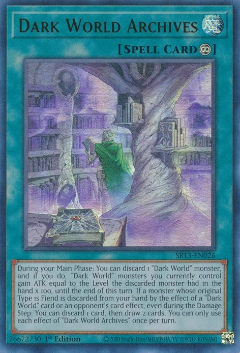 Dark World Archives (13026) (SR13) - YuGiOh Single