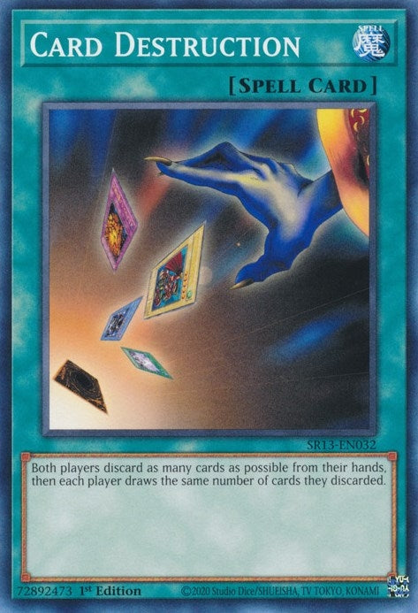 Card Destruction (13032) (SR13) - YuGiOh Single