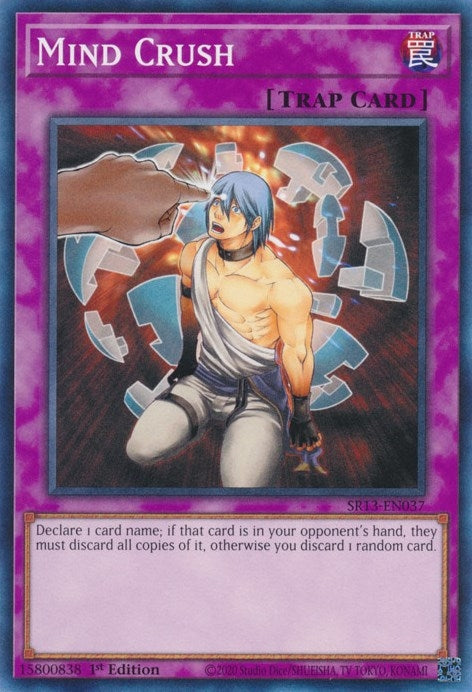 Mind Crush (13037) (SR13) - YuGiOh Single