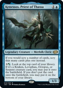 Kenessos Priest of Thassa (13) [J22] - MTG Single