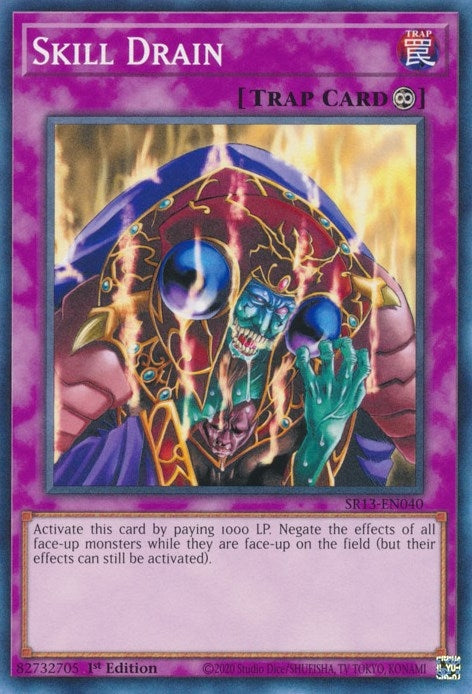 Skill Drain (13040) (SR13) - YuGiOh Single