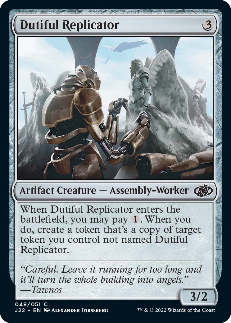 Dutiful Replicator (48) [J22] - MTG Single