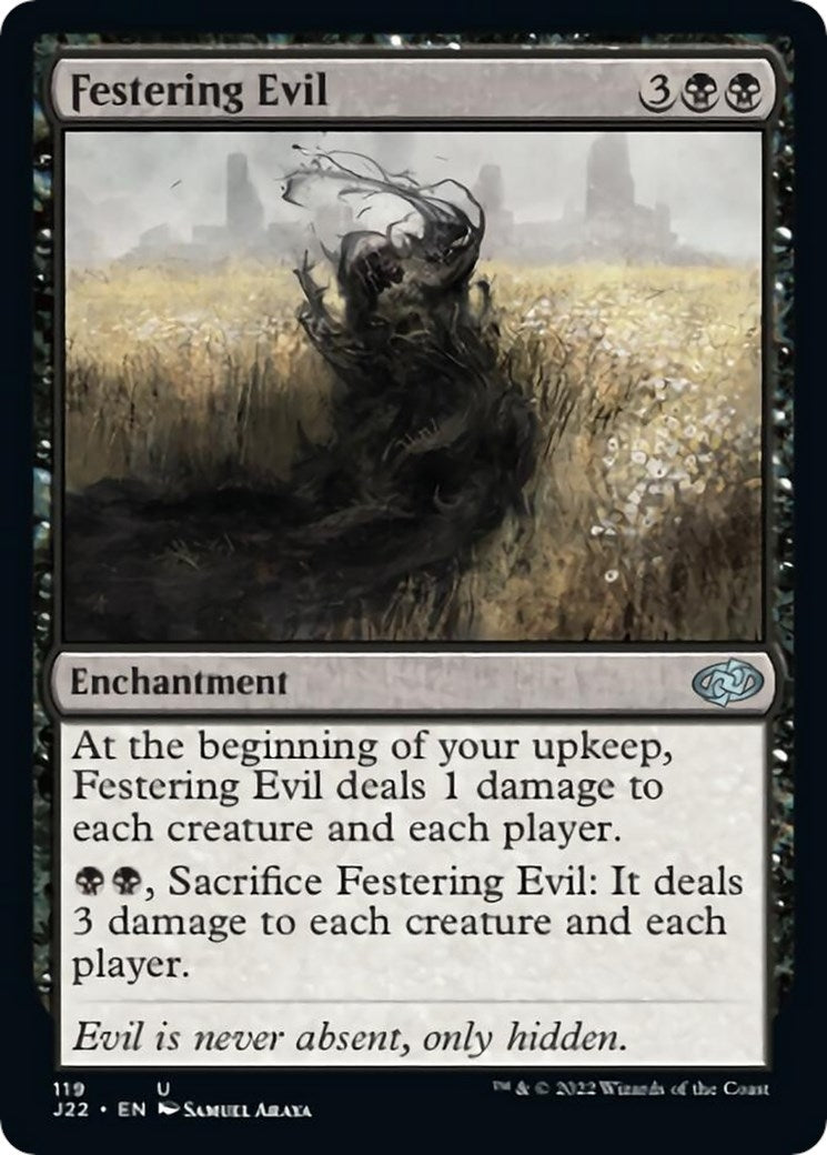 Festering Evil (119) [J22] - MTG Single
