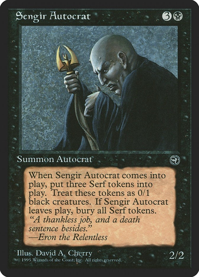 Sengir Autocrat [HML] - MTG Single