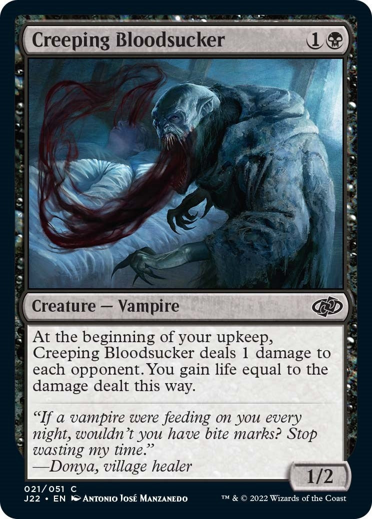 Creeping Bloodsucker (21) [J22] - MTG Single