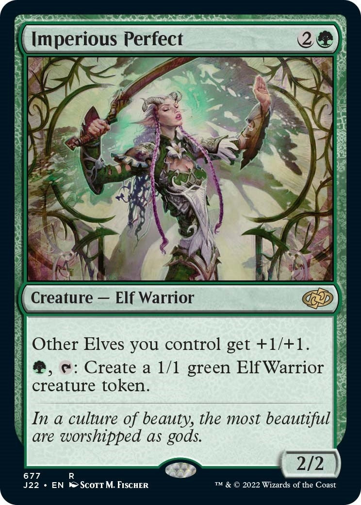 Imperious Perfect (677) [J22] - MTG Single