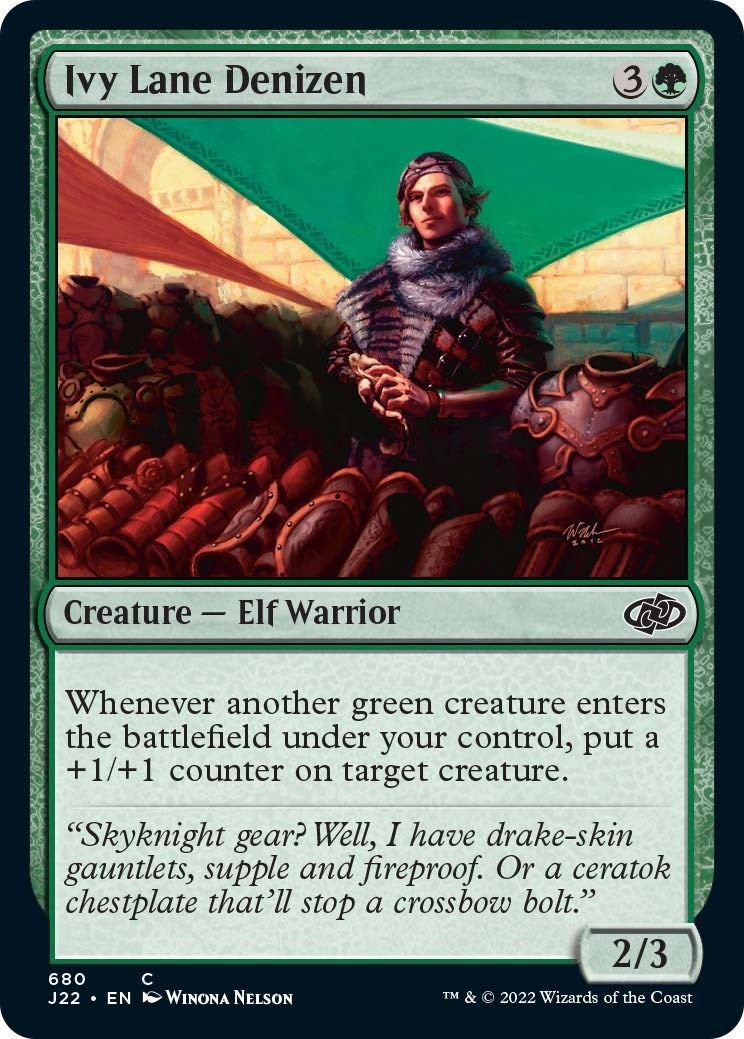 Ivy Lane Denizen (680) [J22] - MTG Single