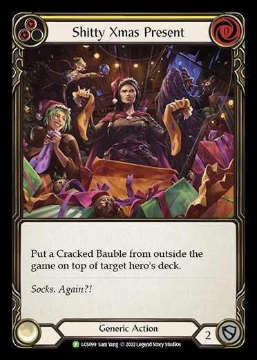 Shitty Xmas Present (99) [PR] - Flesh and Blood TCG Single