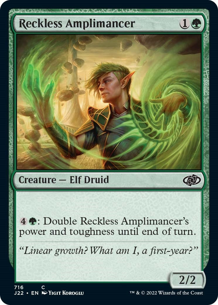 Reckless Amplimancer (716) [J22] - MTG Single