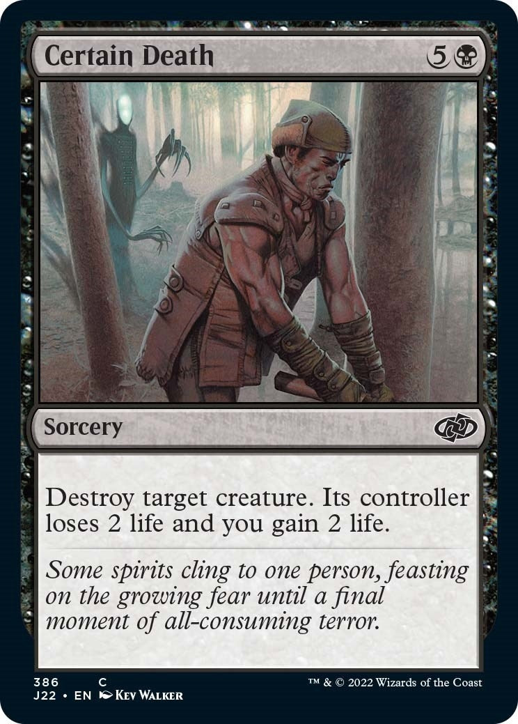 Certain Death (386) [J22] - MTG Single