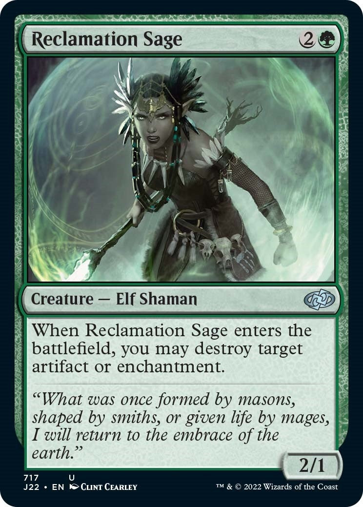 Reclamation Sage (717) [J22] - MTG Single