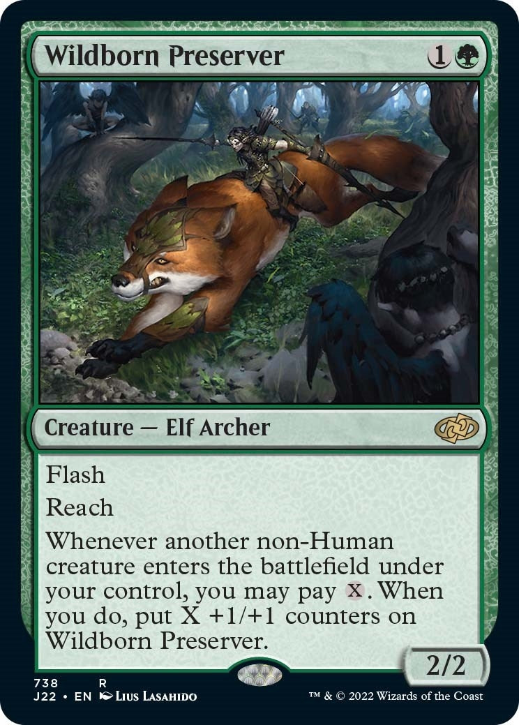 Wildborn Preserver (738) [J22] - MTG Single