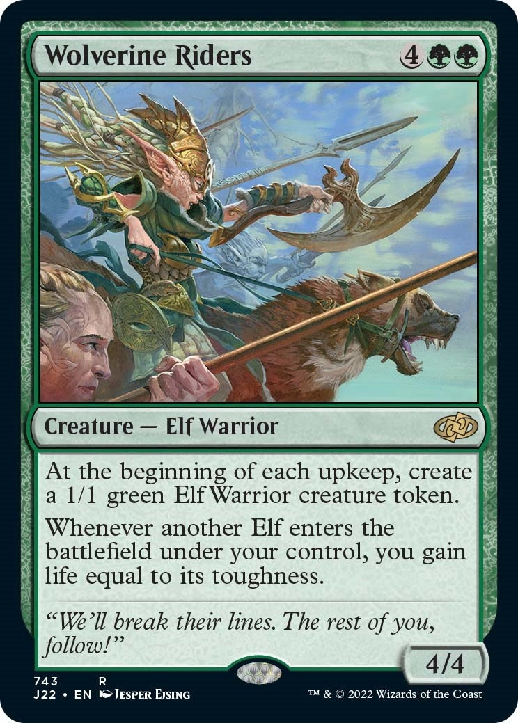 Wolverine Riders (743) [J22] - MTG Single