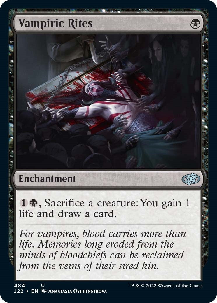 Vampiric Rites (484) [J22] - MTG Single