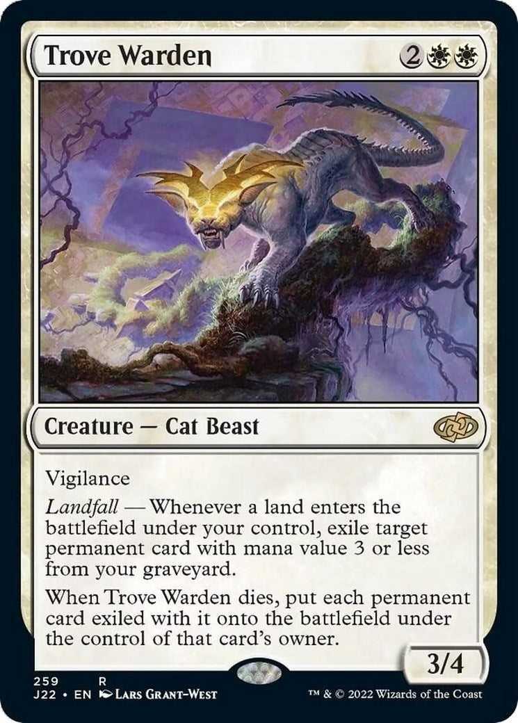 Trove Warden (259) [J22] - MTG Single