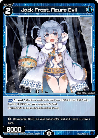 Jack Frost Azure Evil (6063) [WXDi-P06] - WIXOSS Single