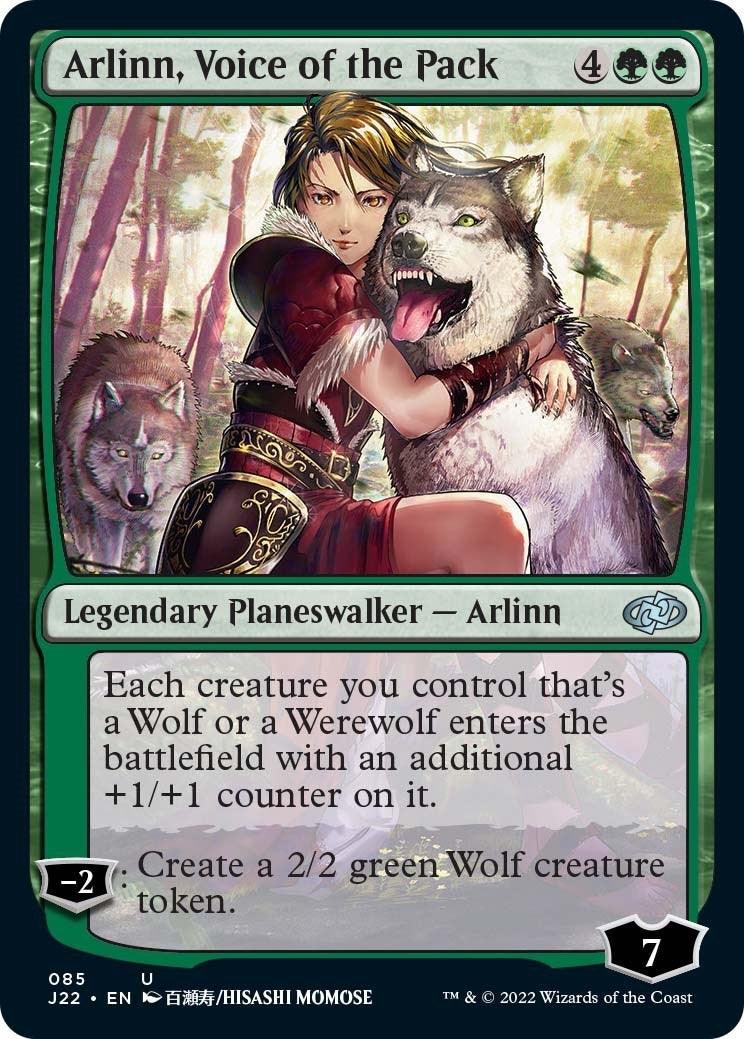 Arlinn Voice of the Pack (85) [J22] - MTG Single