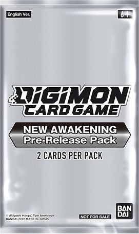 New Awakening Pre-Release Pack [BT08_PR] - Digimon Card Game Sealed