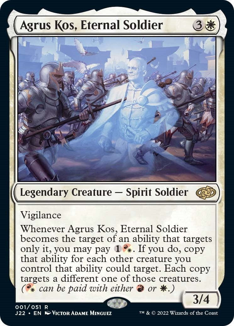 Agrus Kos Eternal Soldier (1) [J22] - MTG Single