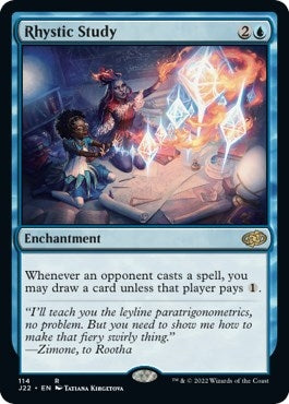 Rhystic Study (114) [J22] - MTG Single
