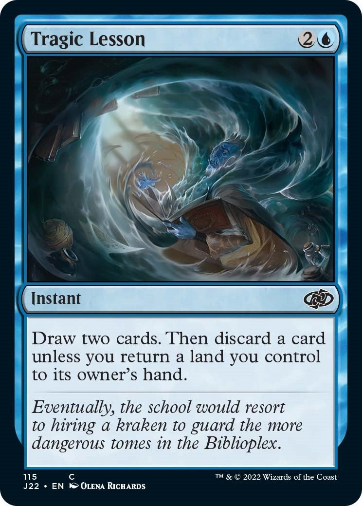 Tragic Lesson (115) [J22] - MTG Single