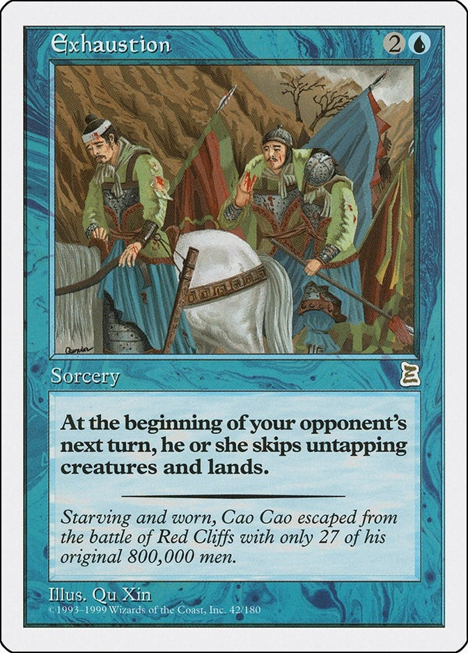 Exhaustion (42) [PTK] - MTG Single