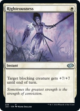 Righteousness (235) [J22] - MTG Single