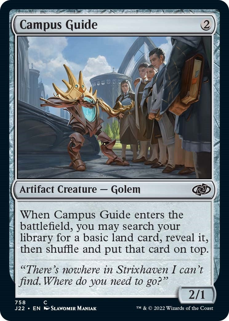 Campus Guide (758) [J22] - MTG Single