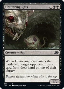 Chittering Rats (387) [J22] - MTG Single
